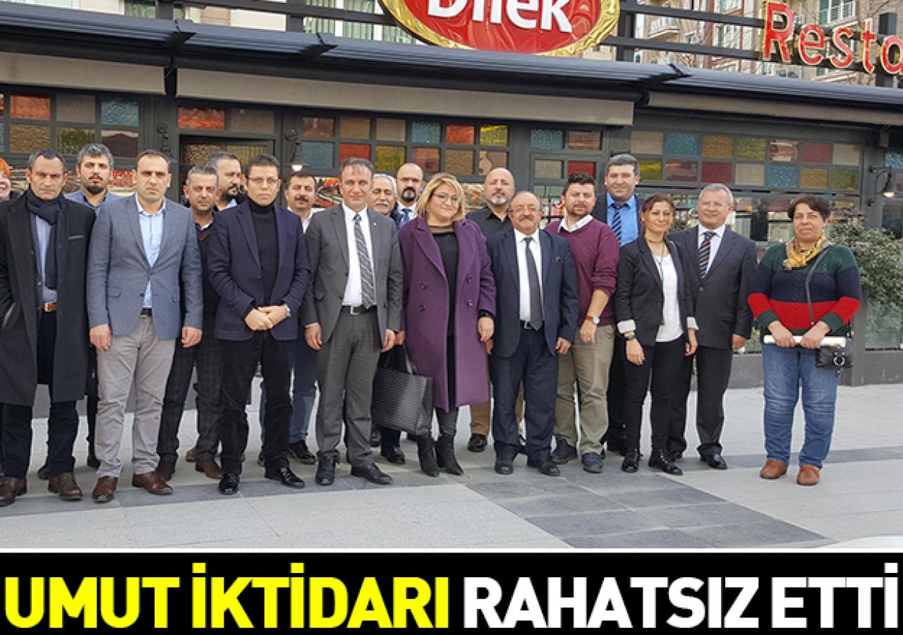 Umut iktidarı rahatsız etti