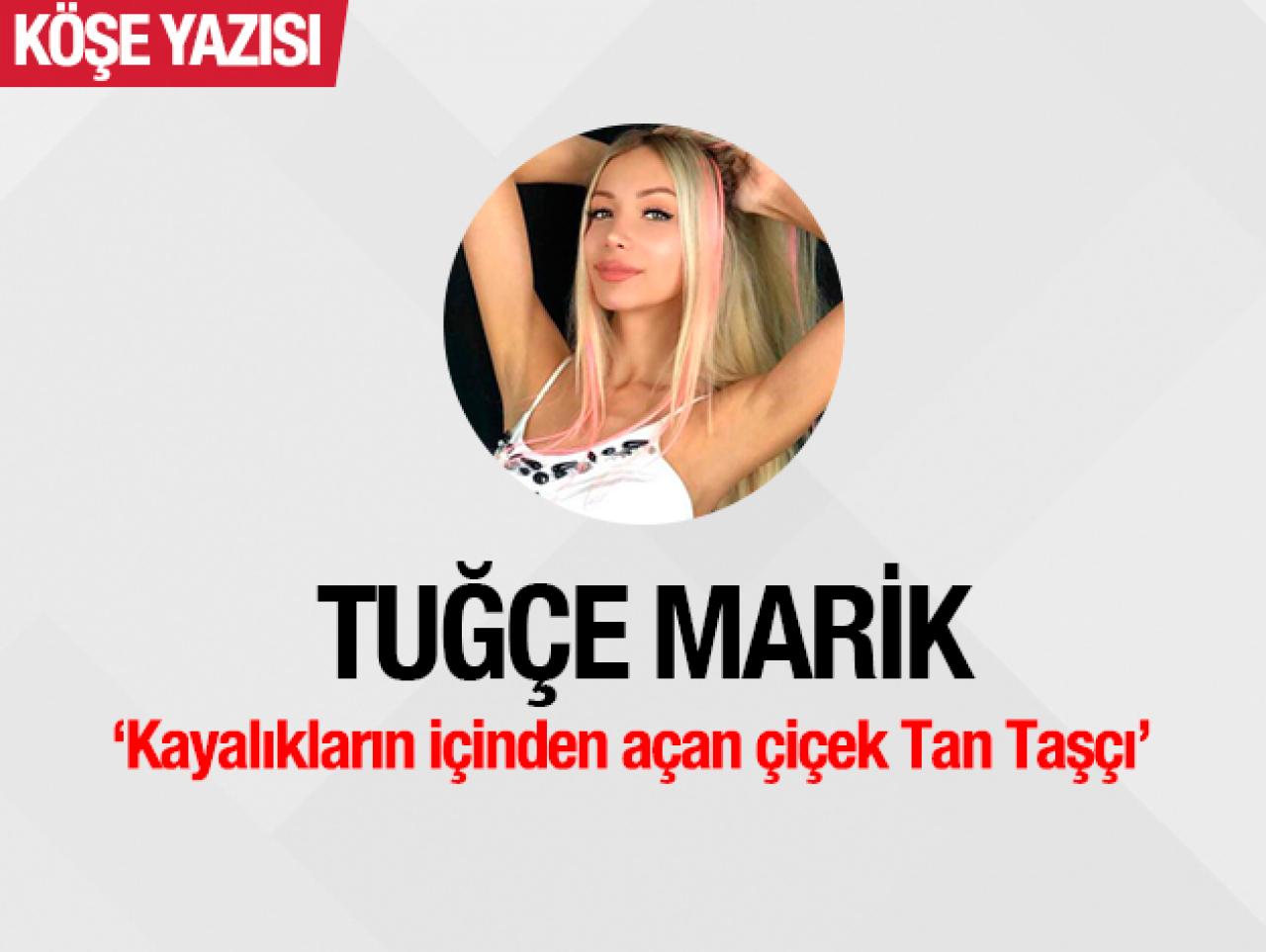 Kayalıkların içinden açan çiçek Tan Taşçı