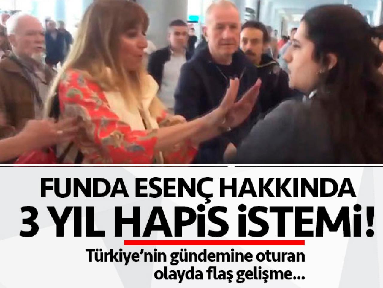 Tuğçe Selvi'ye hakaretler yağdıran Funda Esenç için 3 yıl 4 ay hapis istemi