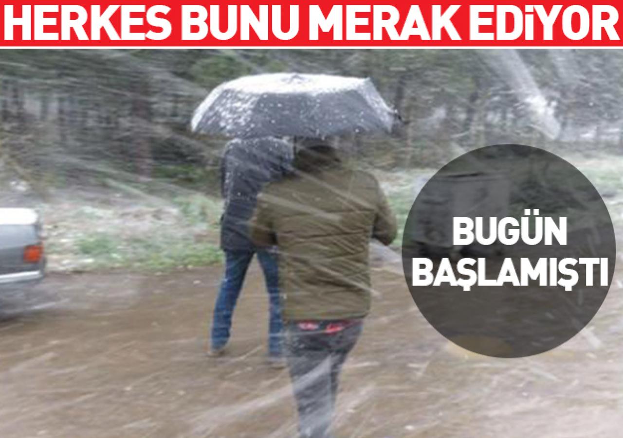 İstanbul'da yağan kar devam edecek mi! Kar tutacak mı