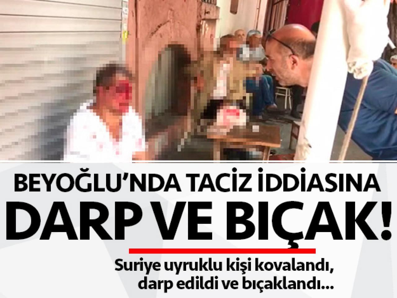 Suriyeli vatandaşa taciz darbı ve bıçaklaması