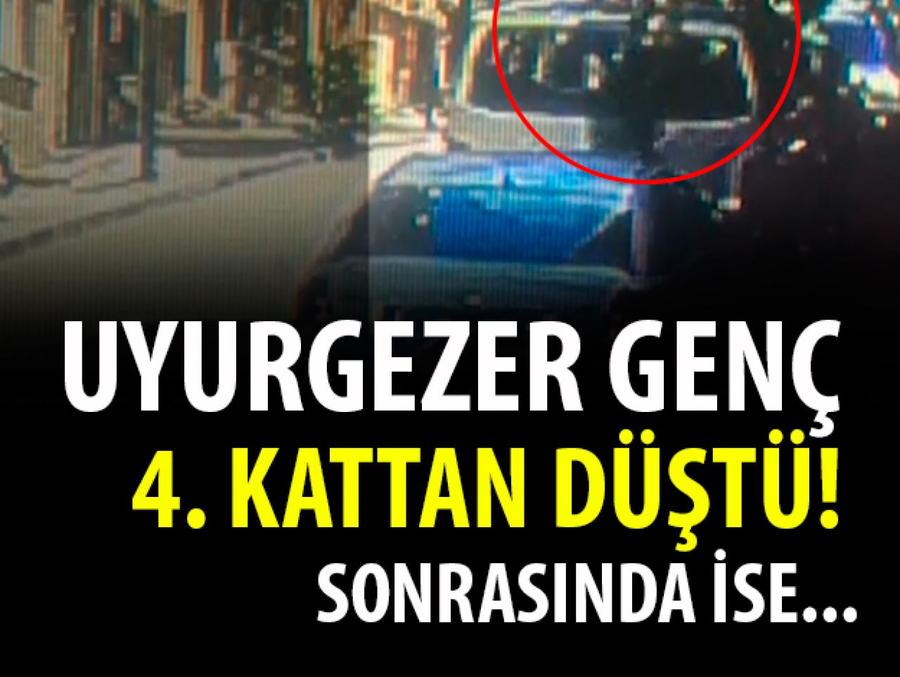 16 yaşındaki uyurgezer 4. kattan düştü, ölümden döndü