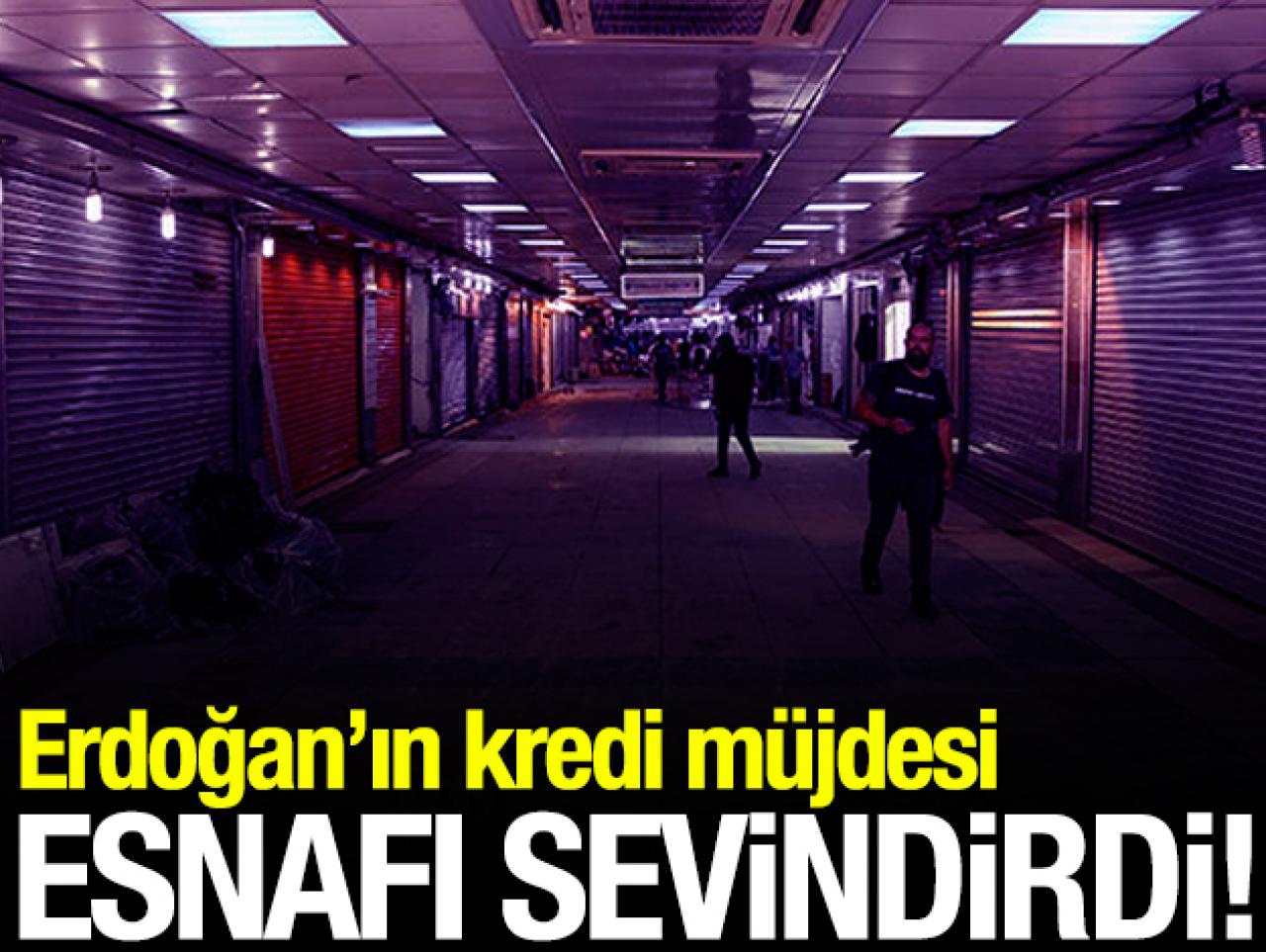 Sağanak mağduru Eminönü esnafına kredi müjdesi