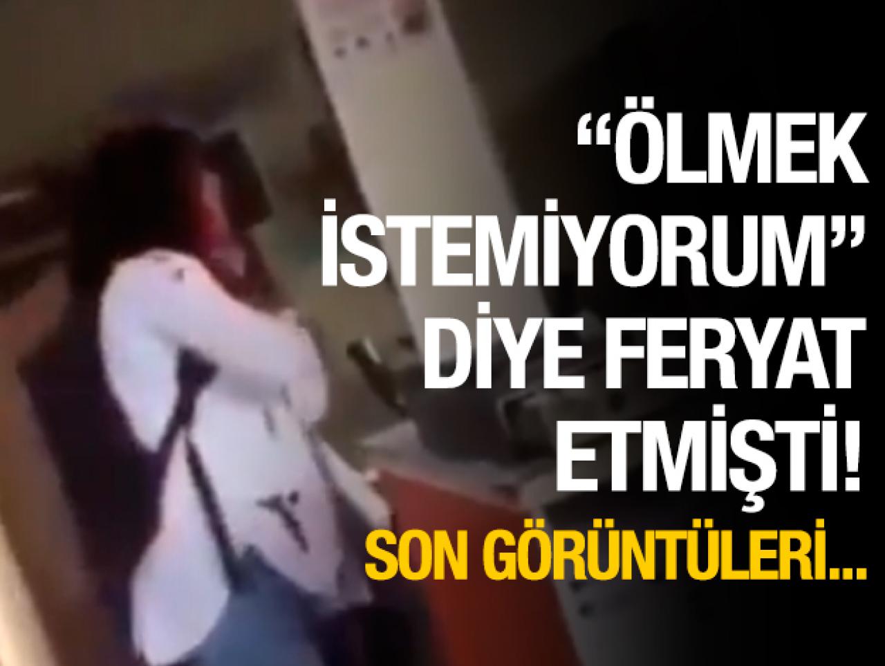 Eski eşi tarafından öldürülen Emine Bulut'un son görüntüleri ortaya çıktı