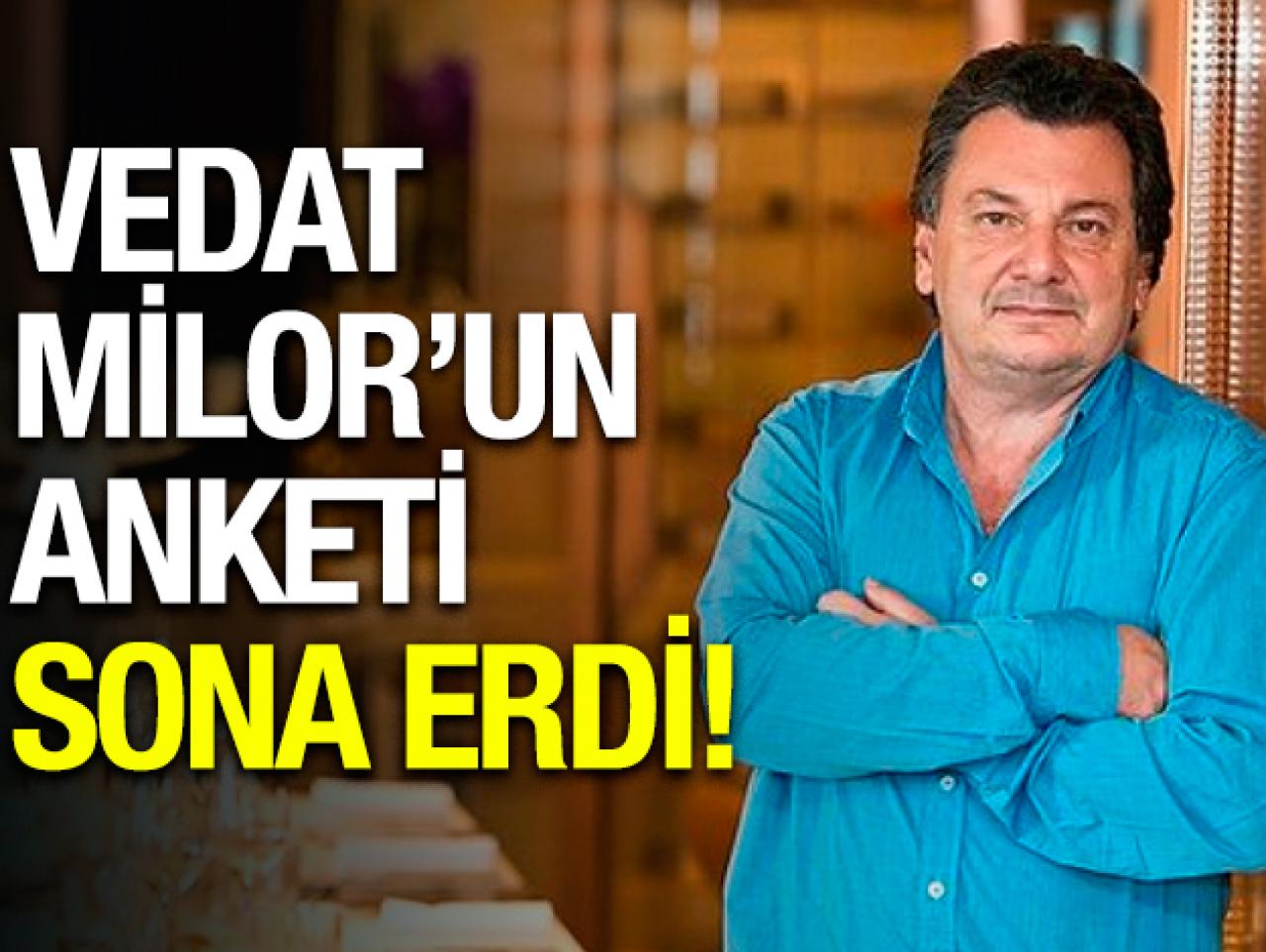 Vedat Milor'un "Balığa limon sıkılır mı?" anketi sona erdi! Sonuçlar belli oldu