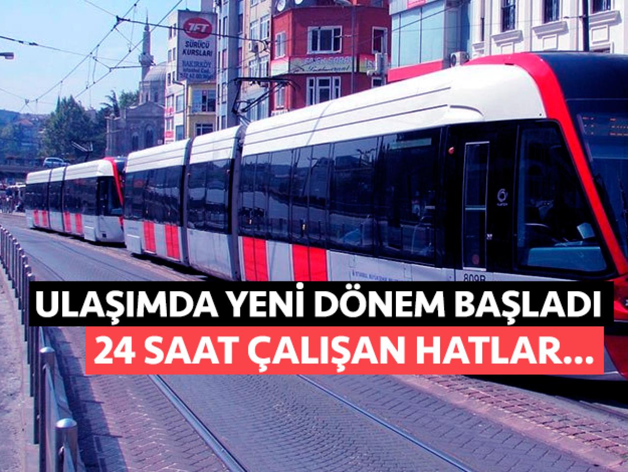 24 saat çalışan metro, otobüs ve metrobüs hatları hangisi? Tam liste...