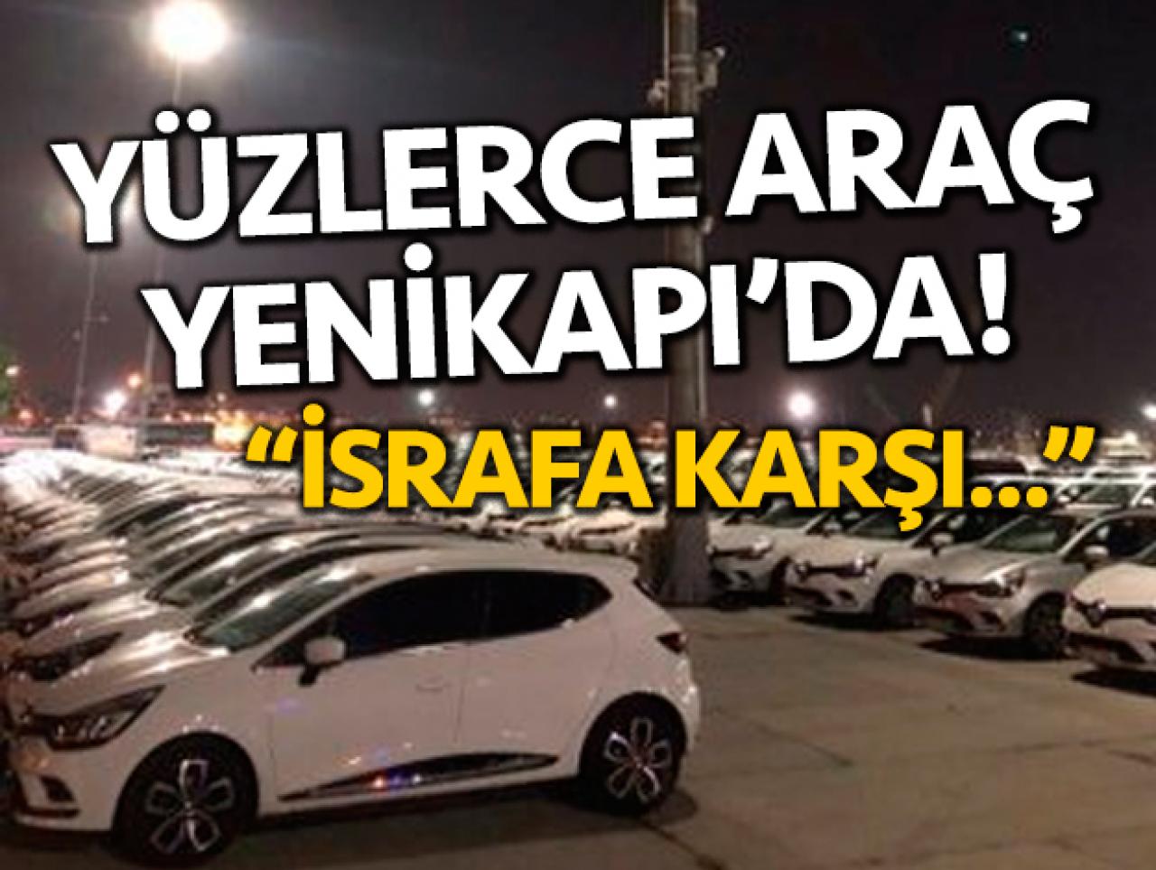 İBB'nin tahsis ettiği yüzlerce israf Renault Clio Yenikapı'da sergilendi!