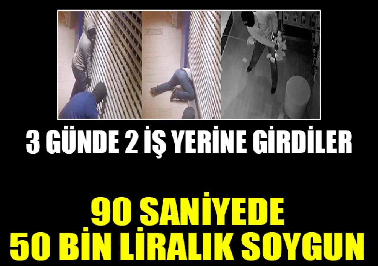 Kartal'da inanılmaz soygun! 90 saniyede 50 bin liralık soygun