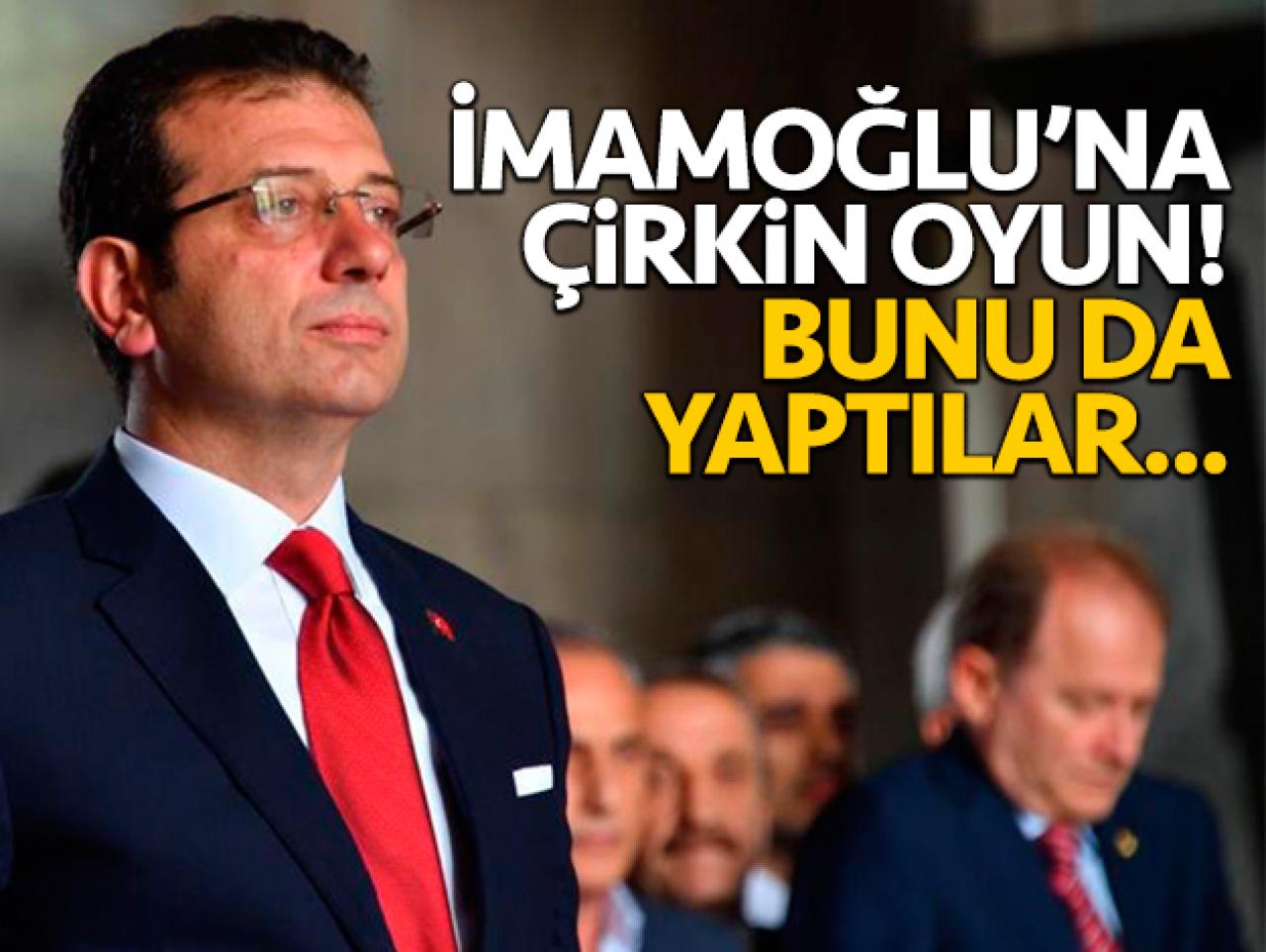 Ekrem İmamoğlu'na çirkin oyun! Sahte mason kimliği yaptılar