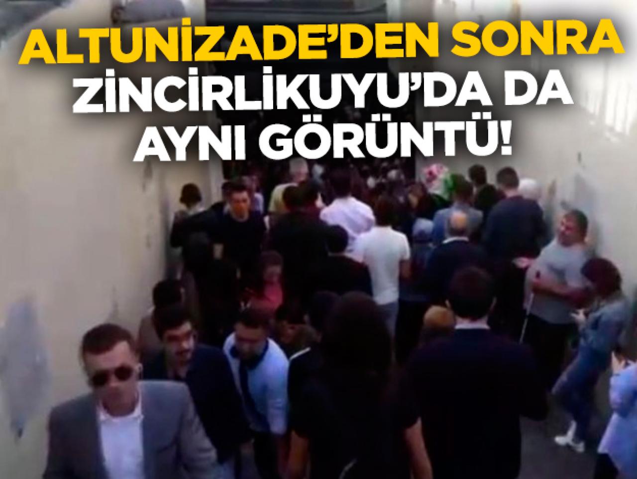 Metrobüs çilesi | Altunizade'den sonra Zincirlikuyu'da da izdiham!