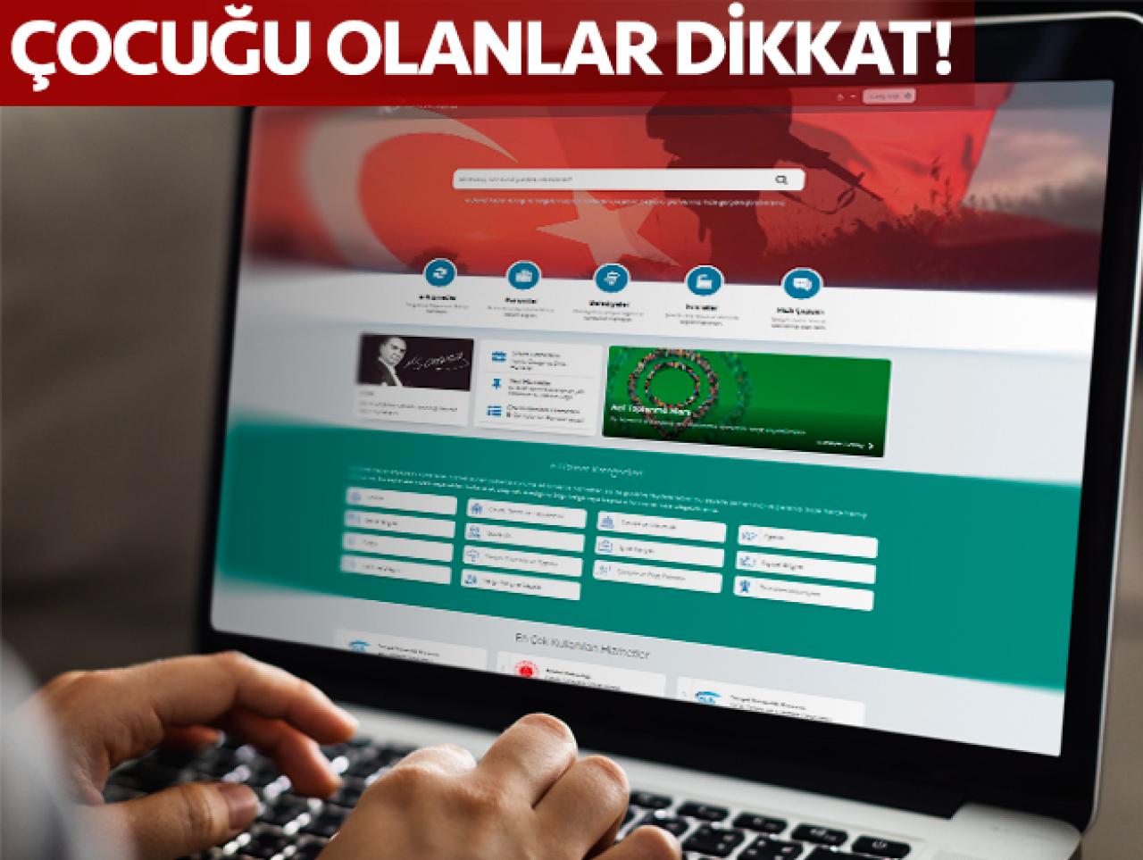 Çocuğu olanlar dikkat! Servisler...