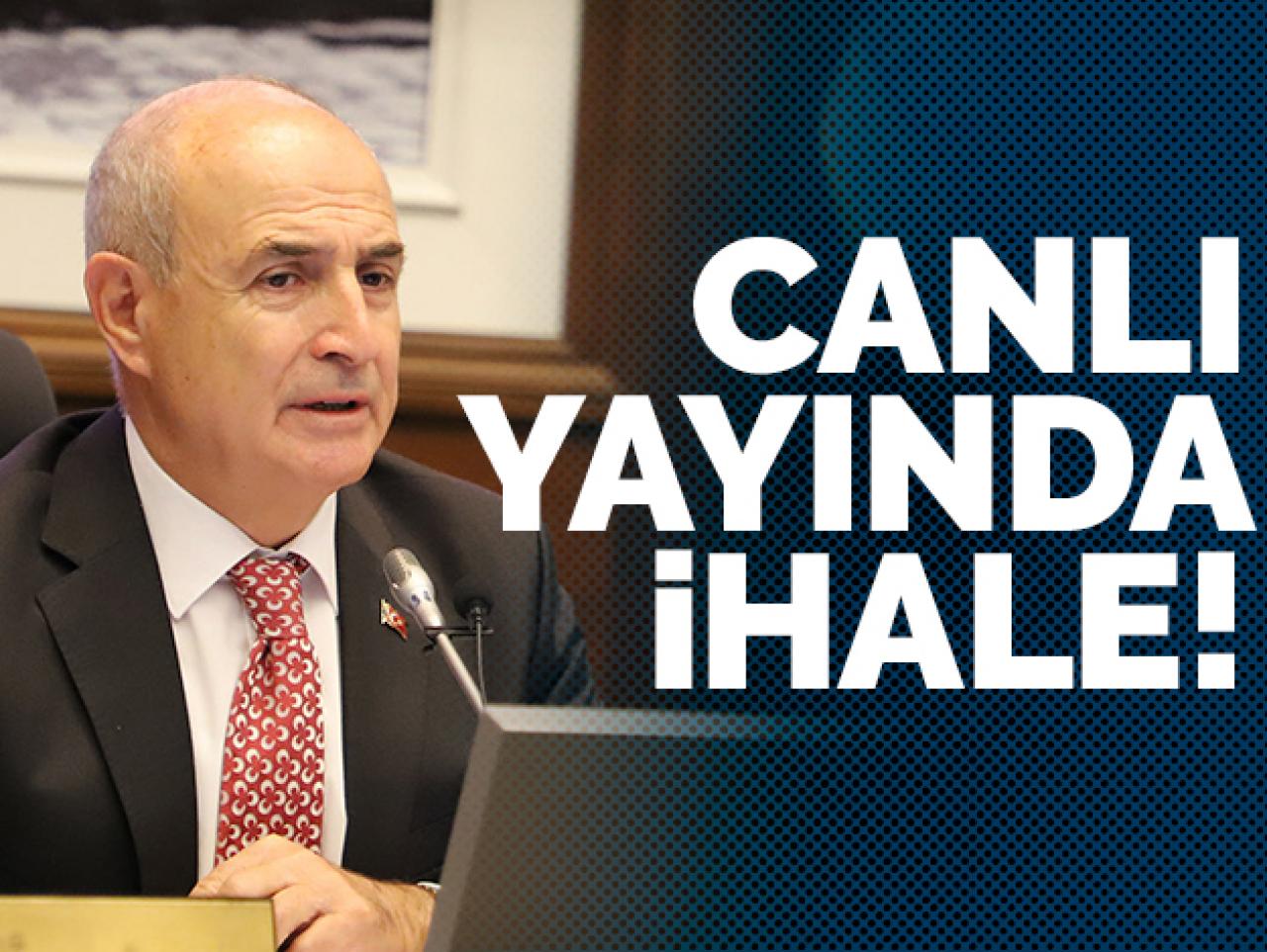 Canlı yayında çöp ihalesi