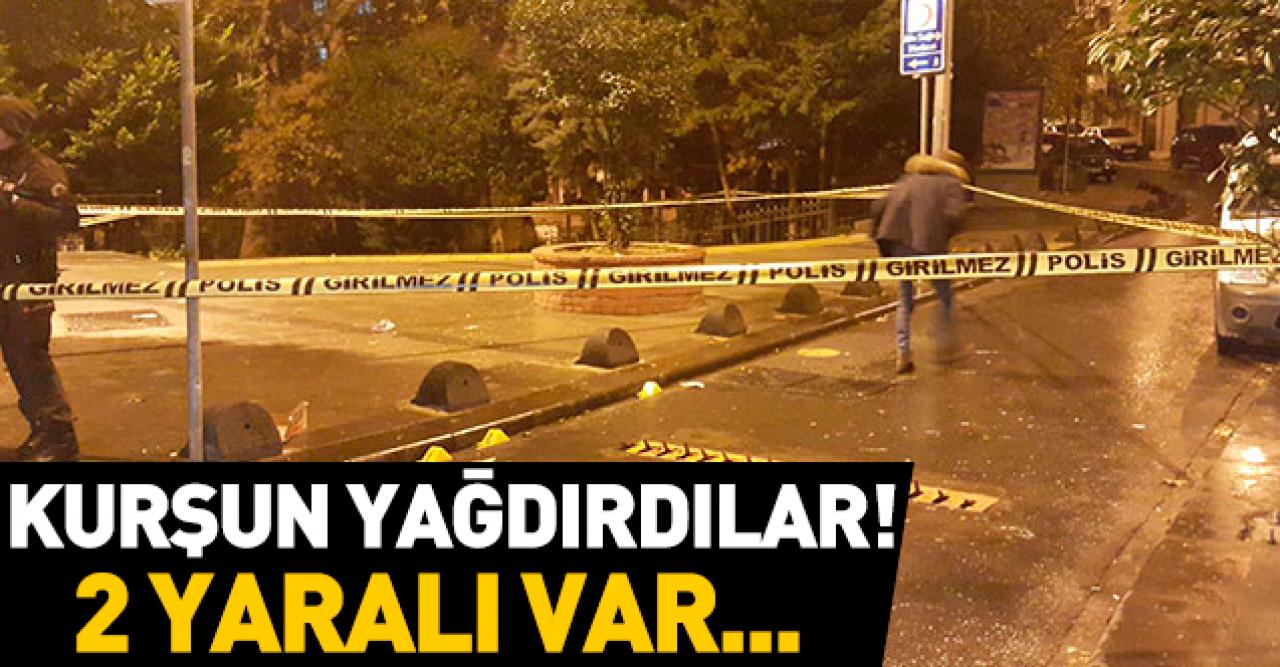 Motorlu saldırganlar kurşun yadğırdı: 2 yaralı