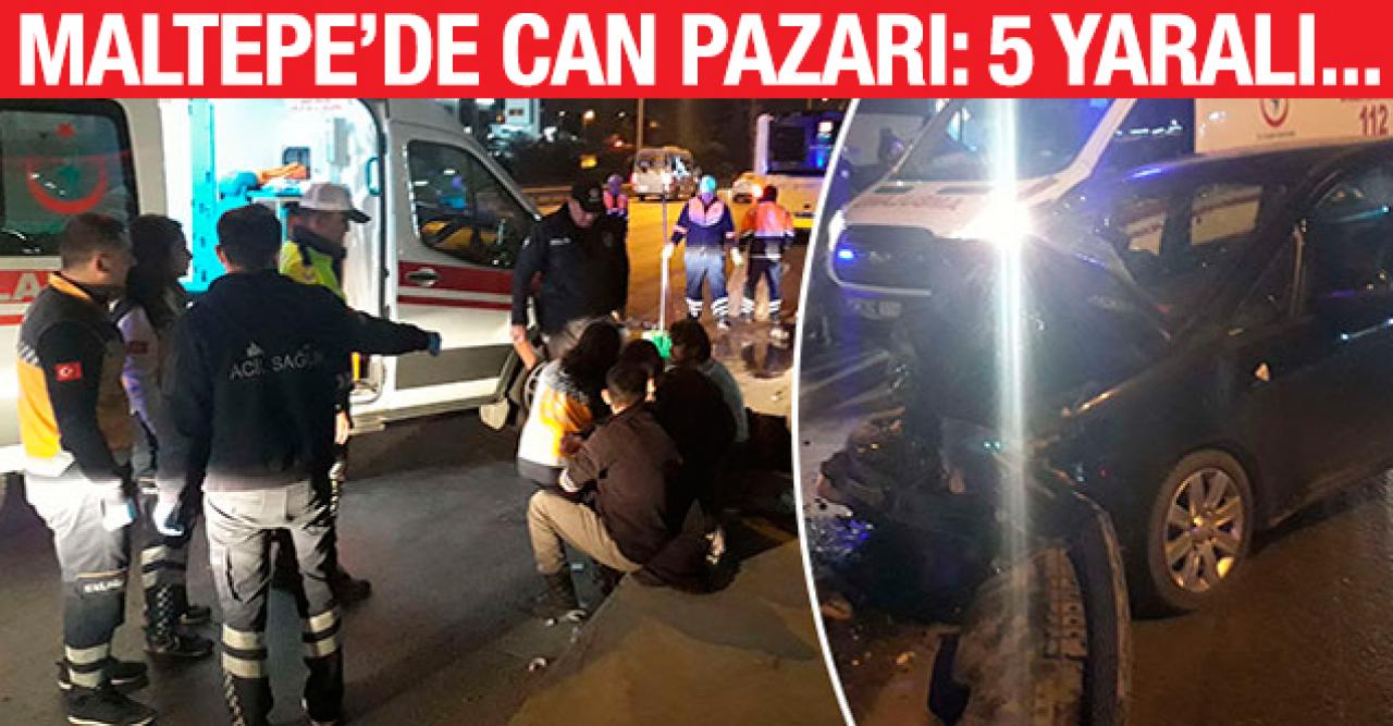 Maltepe'deki kazada can pazarı