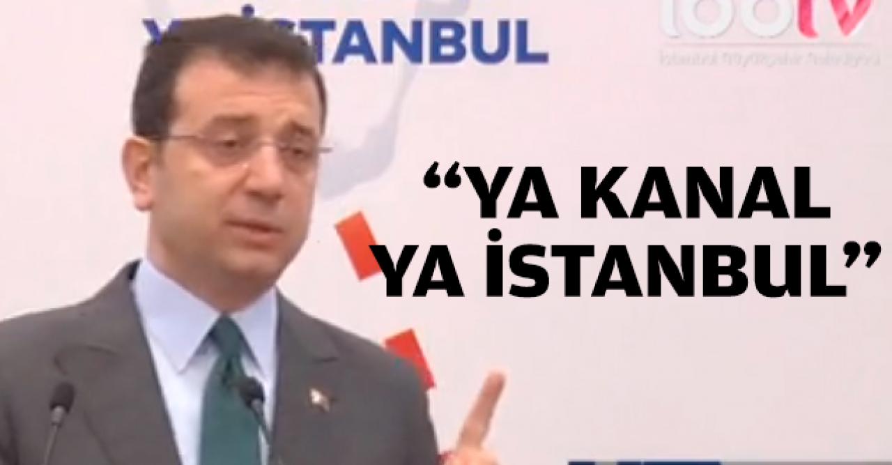 Ekrem İmamoğlu konuşuyor...