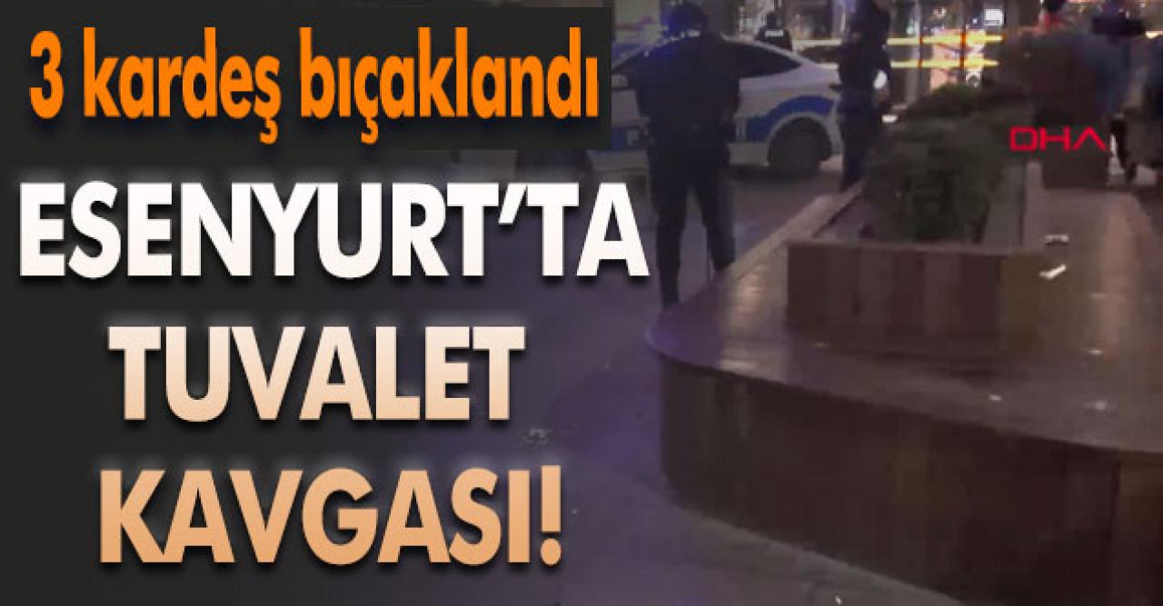 Esenyurt'ta tuvalet kavgası!