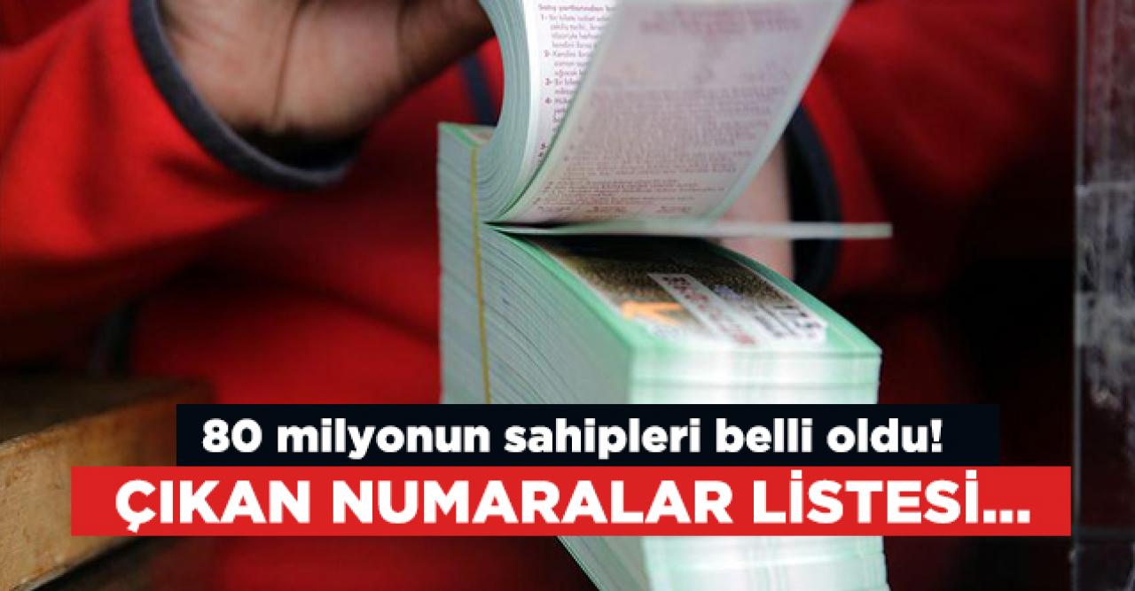 2020 Milli Piyango Yılbaşı Çekilişi çıkan numaralar - İkramiye sorgulama