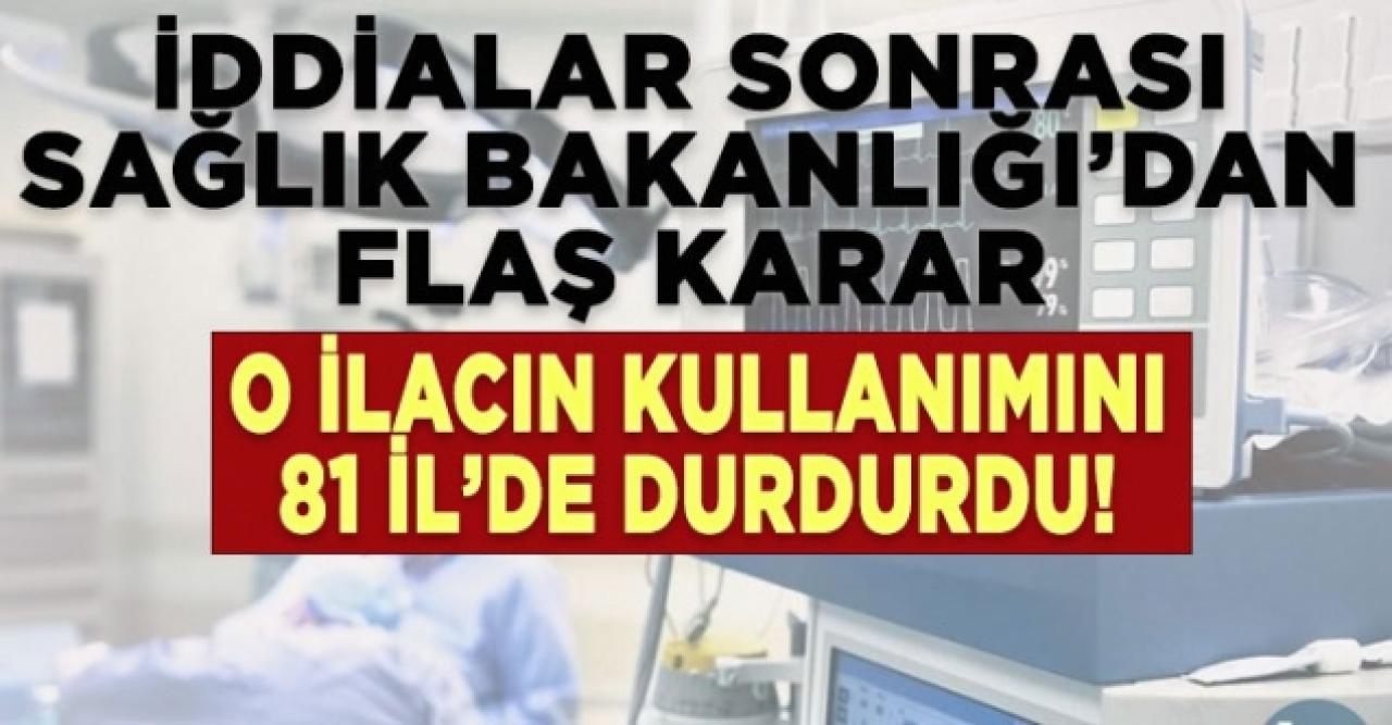 Sağlık Bakanlığı'ndan 81 ile uyarı!