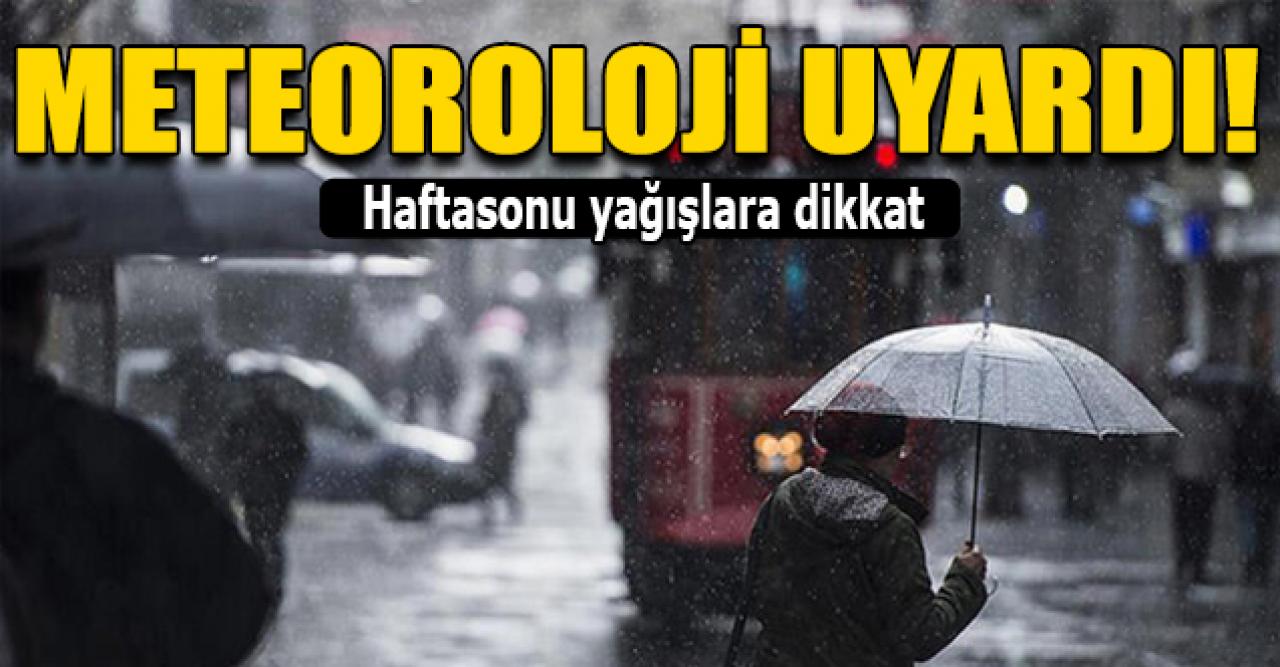 Meteorolojiden uyarı... İstanbul'da yağışlara dikkat!