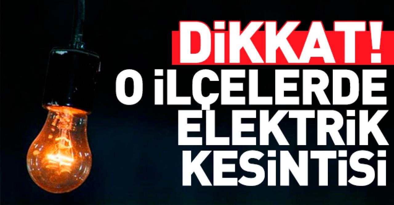 BEDAŞ 23 Ocak 2020 Perşembe İstanbul elektrik kesintisi listesi | Elektrik ne zaman gelecek