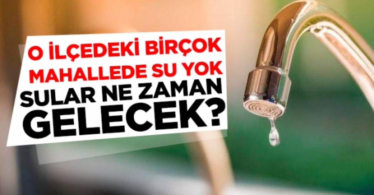 Fatih'te su kesintisi 28 Ocak Salı - Sular ne zaman gelecek?