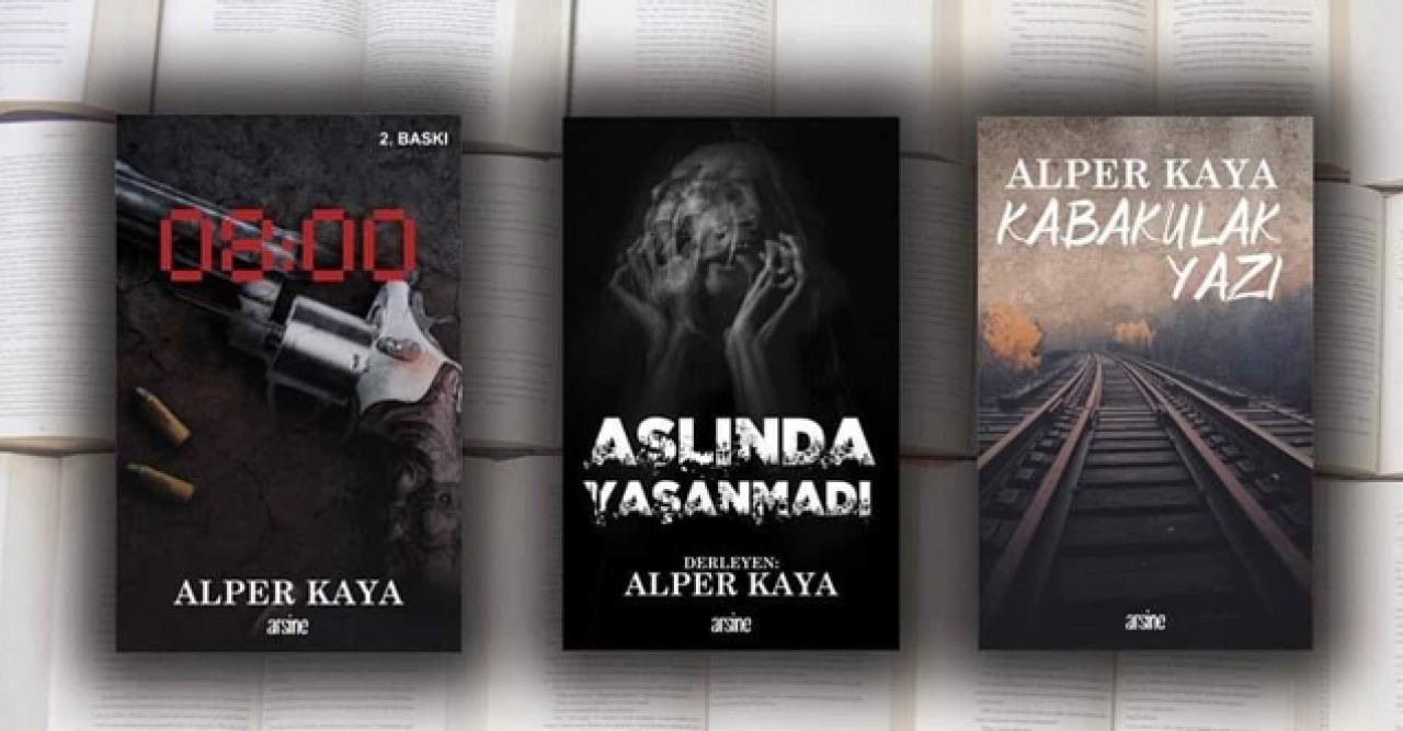 Alper Kaya’dan üç kitap birden!