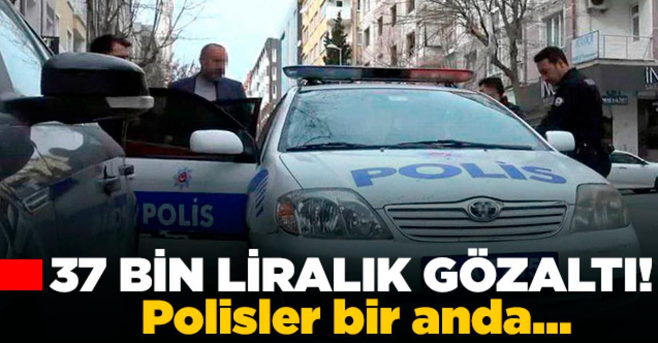 37 bin liralık sahte çek bozdurma girişimine gözaltı