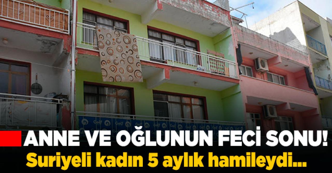 Hamile anne bıçakla, 5 yaşındaki oğlu boğularak öldürüldü