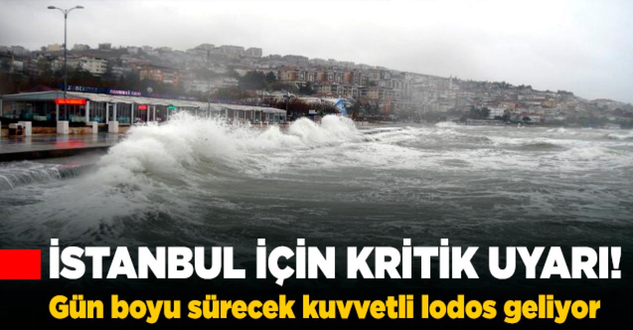 Meteoroloji'den fırtına uyarısı