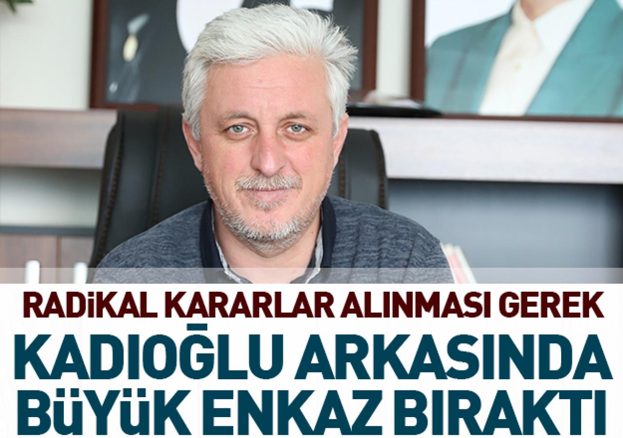 Kadıoğlu arkasında enkaz bıraktı