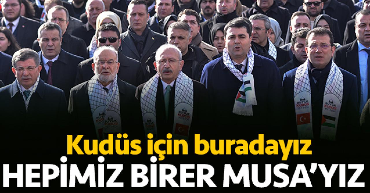 Her birimiz birer Musa'yız