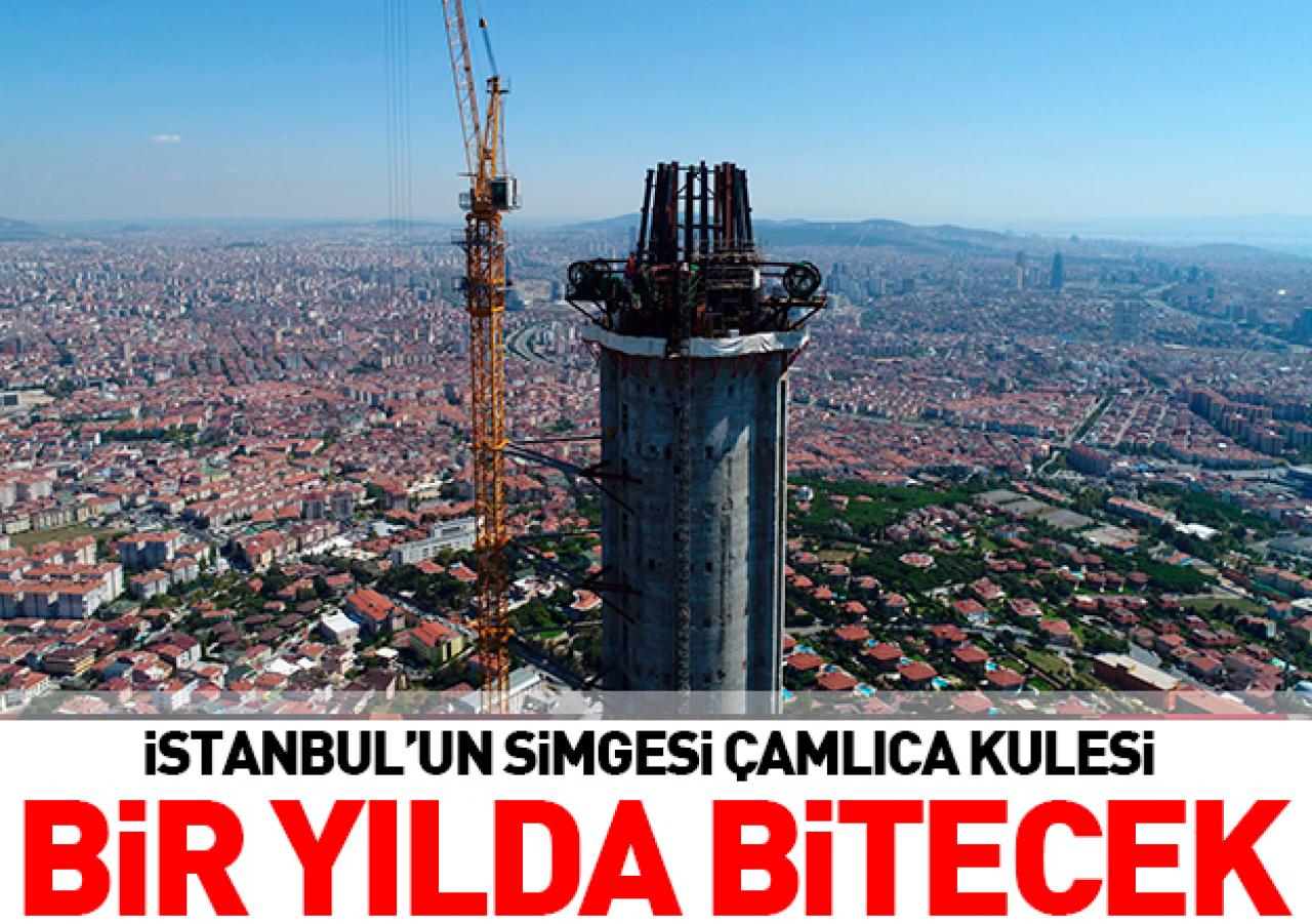 İstanbul’un simgesi Çamlıca Kulesi