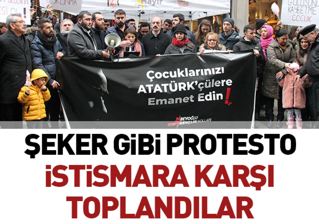 Şeker gibi protesto