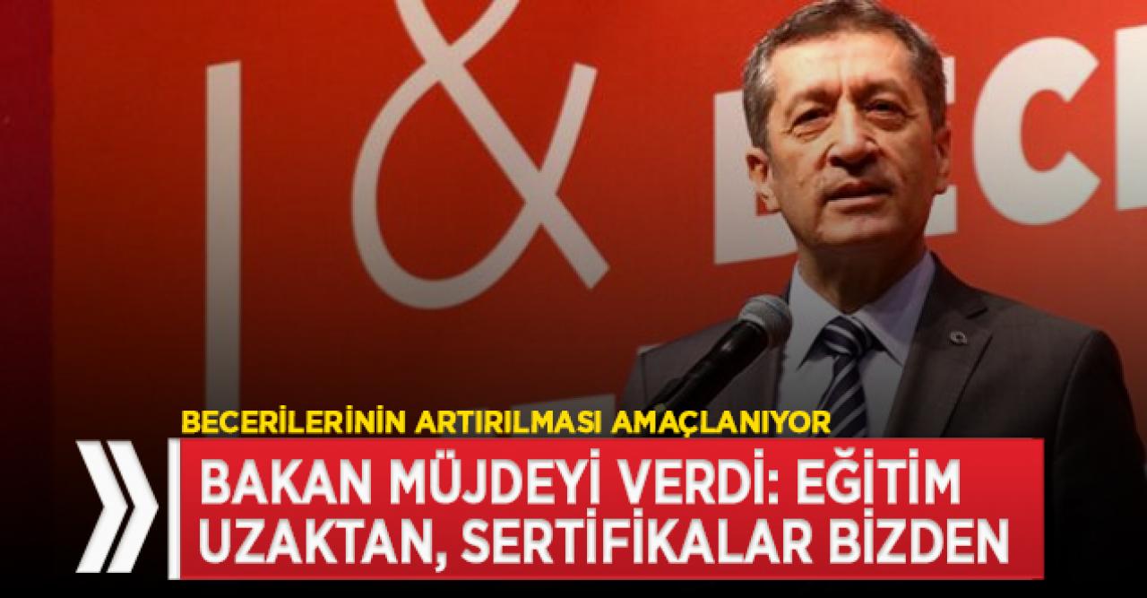 Bakan Selçuk'tan lise öğrencilerine sevindirici haber