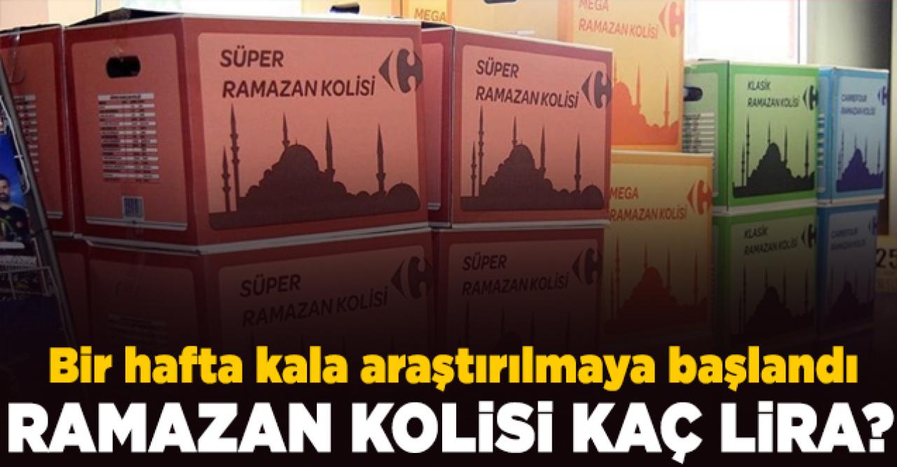 2020 Bim, Migros, Carrefour, Şok, Metro ve A101 ramazan kolisi kaç lira?