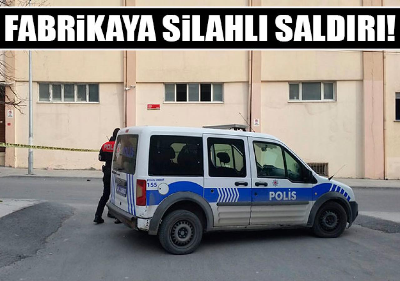 Esenyurt'ta fabrikaya silahlı saldırı