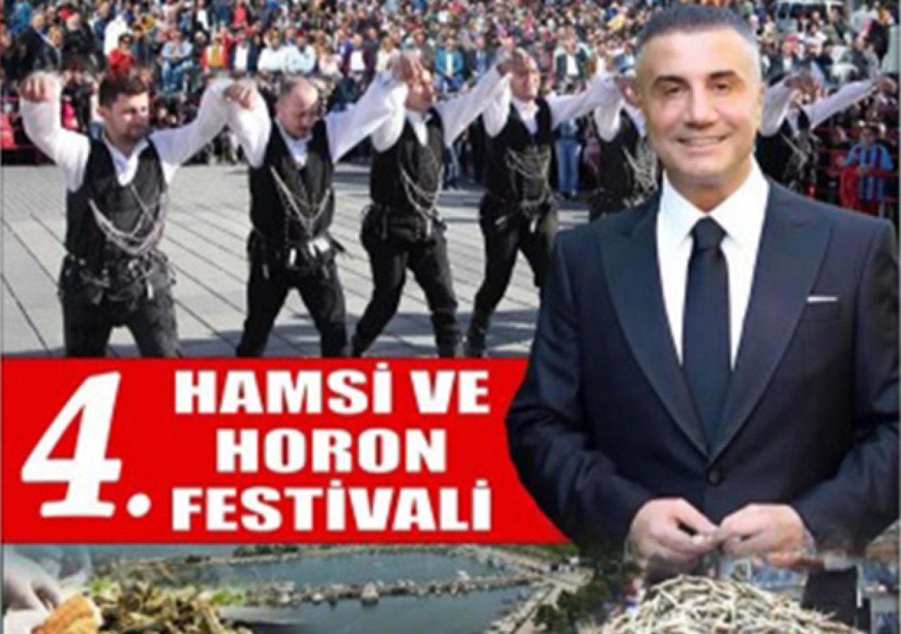 Sedat Peker hamsi ve horon festivaline geliyor