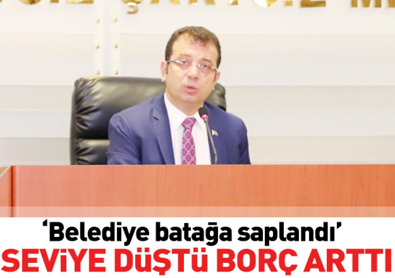 Seviye düştü borç arttı