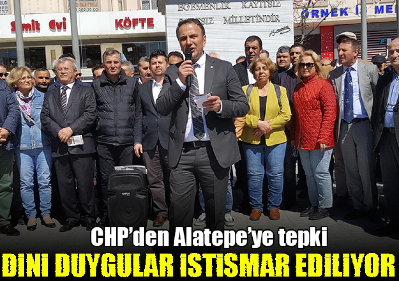 Dini duyguları istismar ediyor