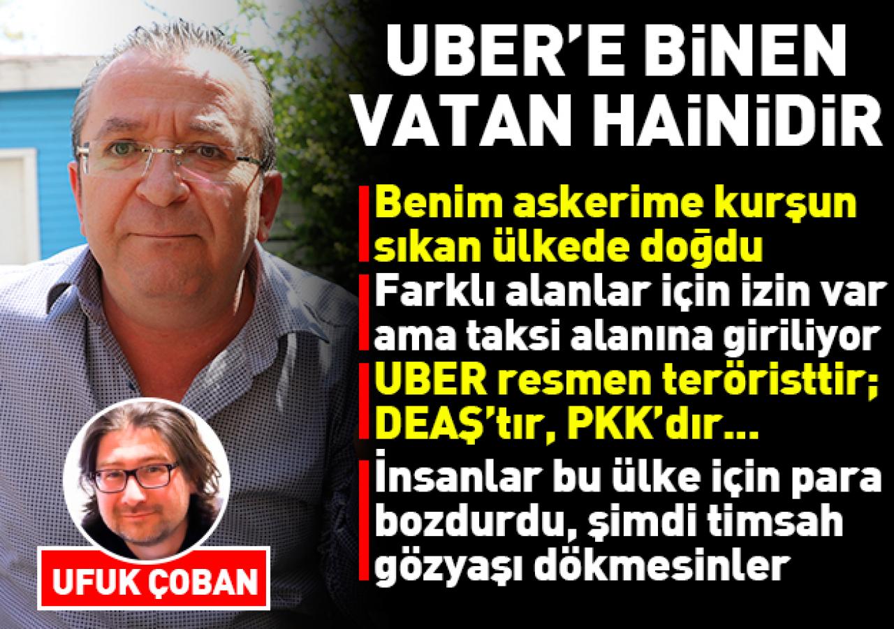 UBER'e binen vatan hainidir!