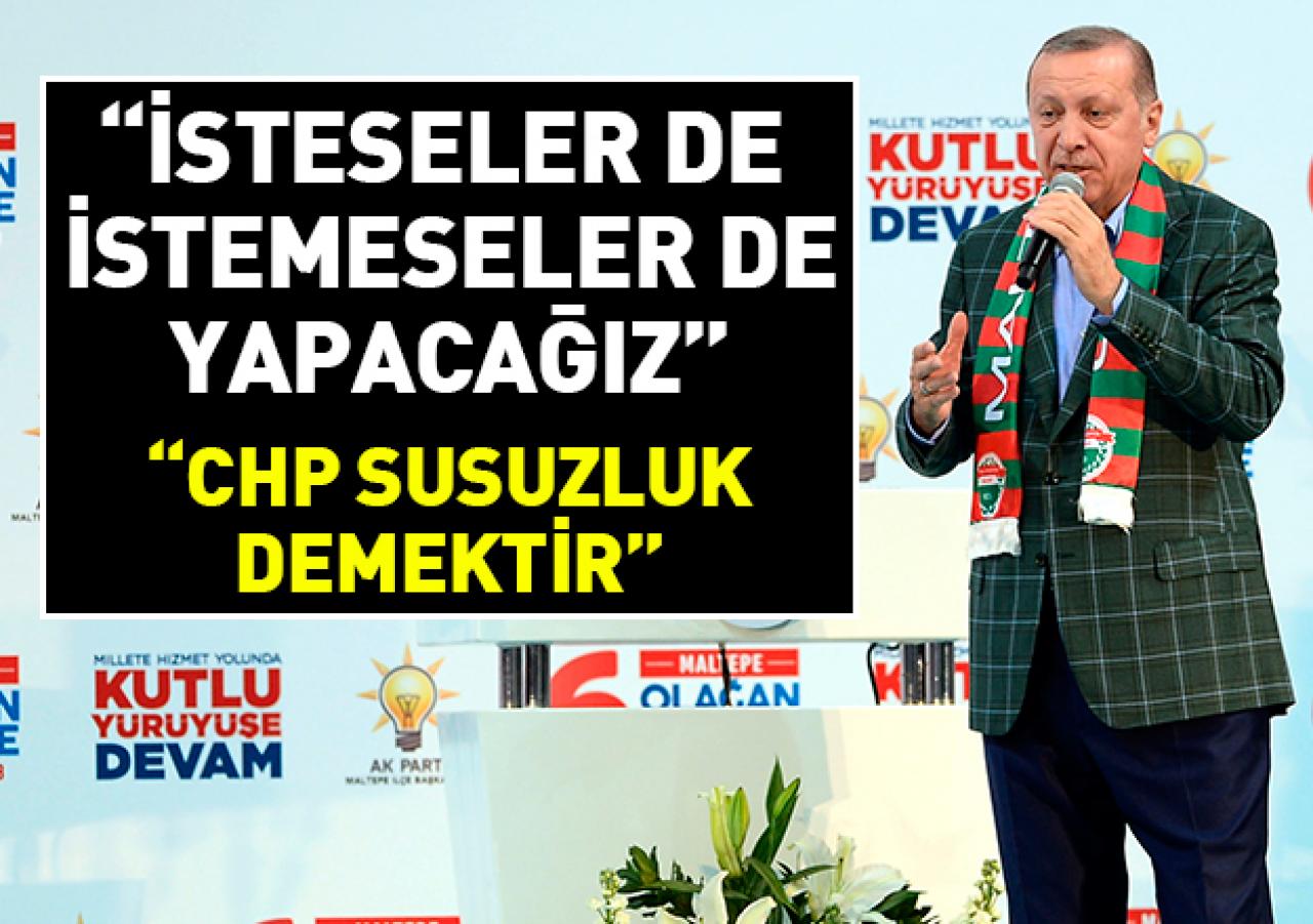 İsteseler de istemeseler de yapacağız