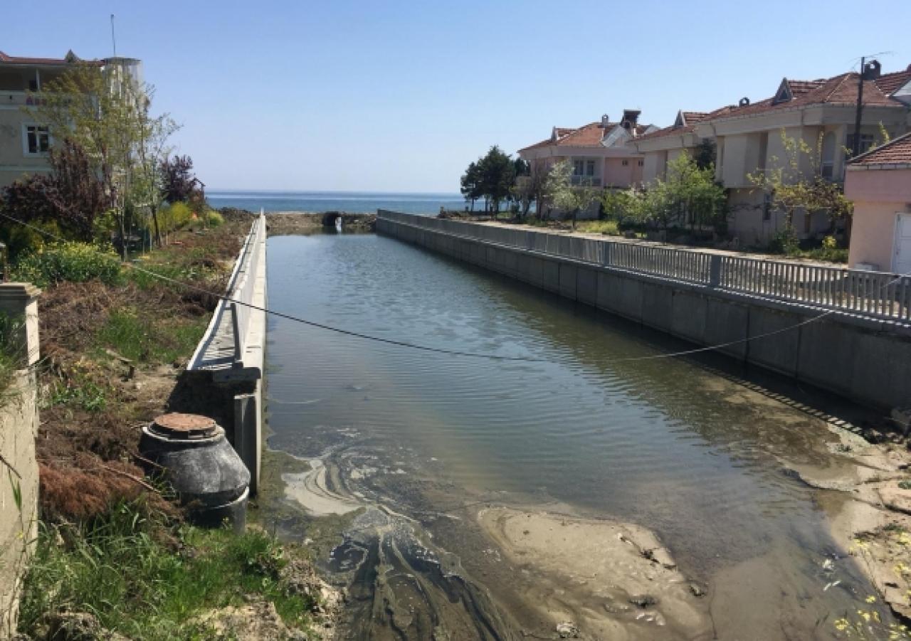 Gümüşyaka'da dere ıslah çalışmaları bitiyor