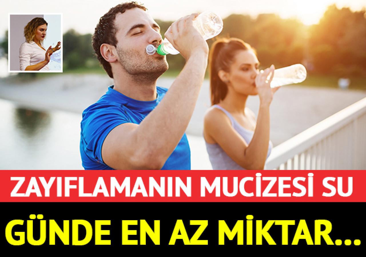 Zayıflamanın 'mucizesi' su