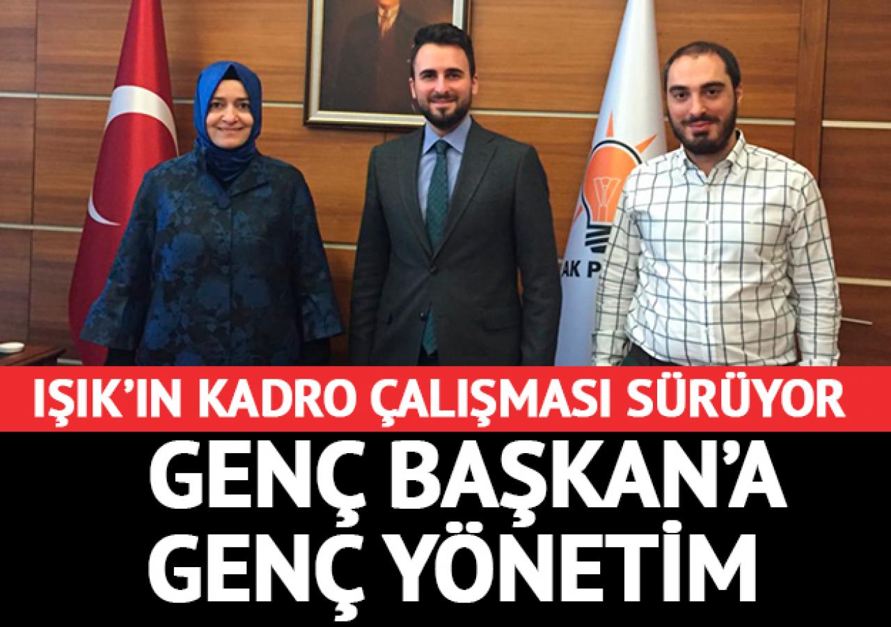 Genç Başkan’a genç yönetim