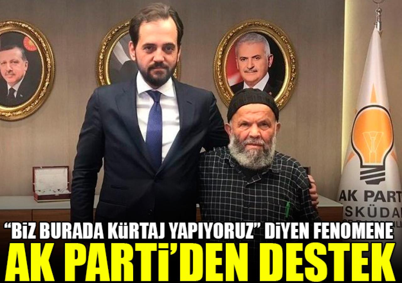 Ak Parti'den sosyal medyada fenomen olan Süleyman Çakır'a destek