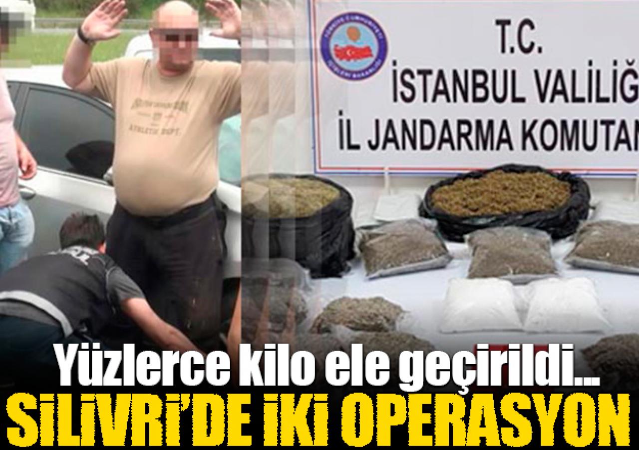 Silivri'de uyuşturucu operasyonları!