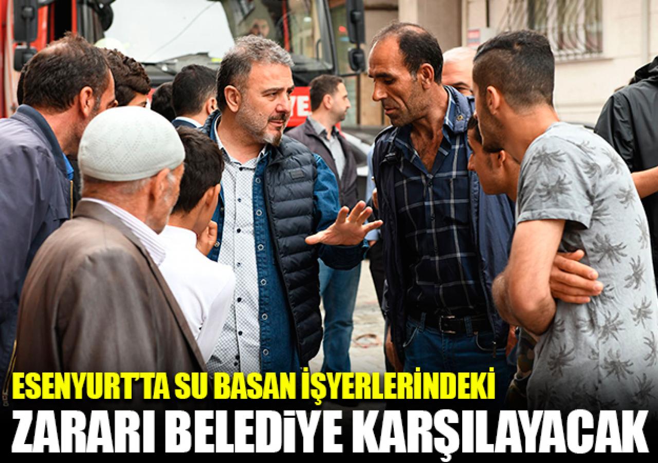 Yağmurun faturasını belediye karşılayacak