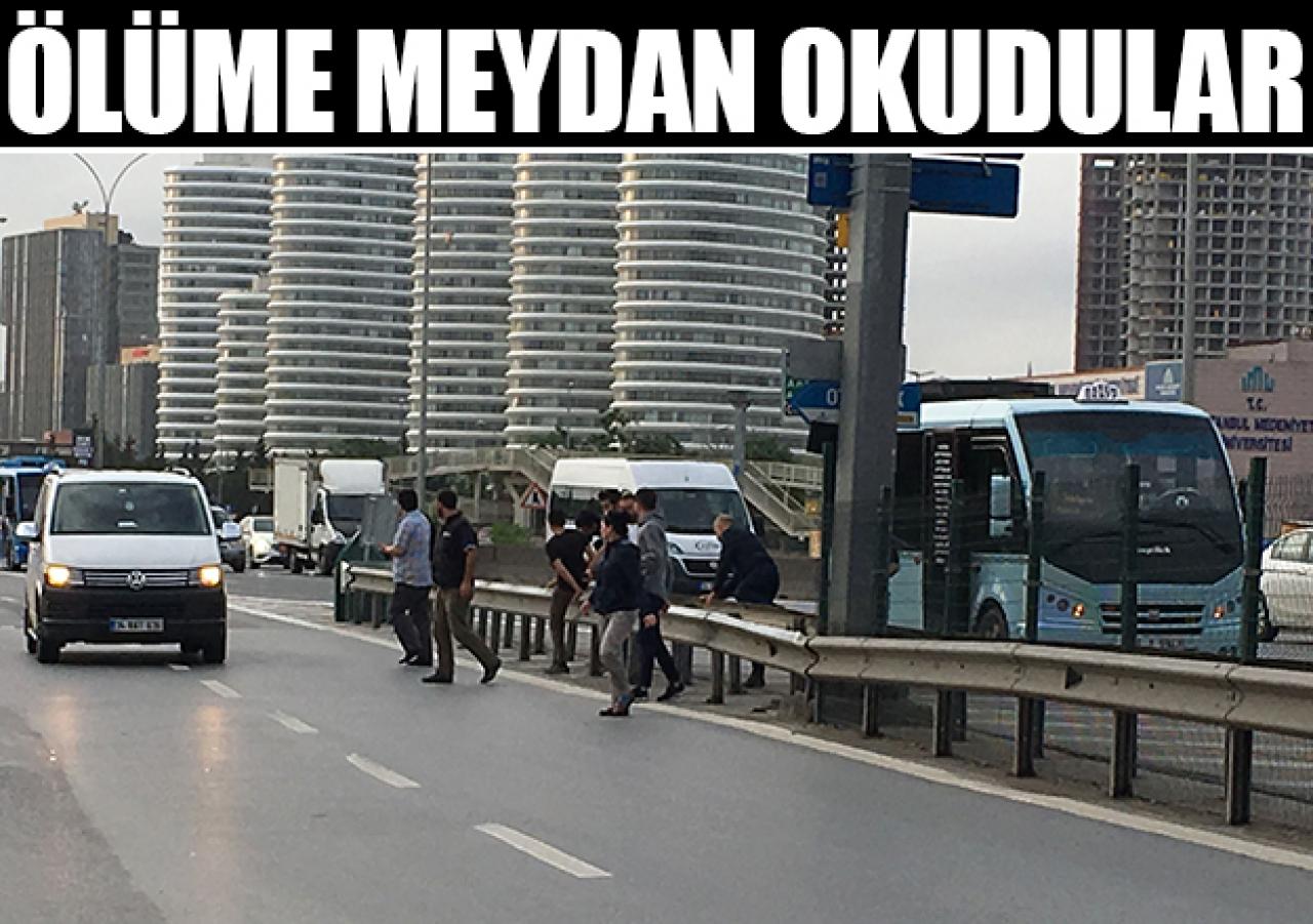 Ölüme meydan okuyorlar