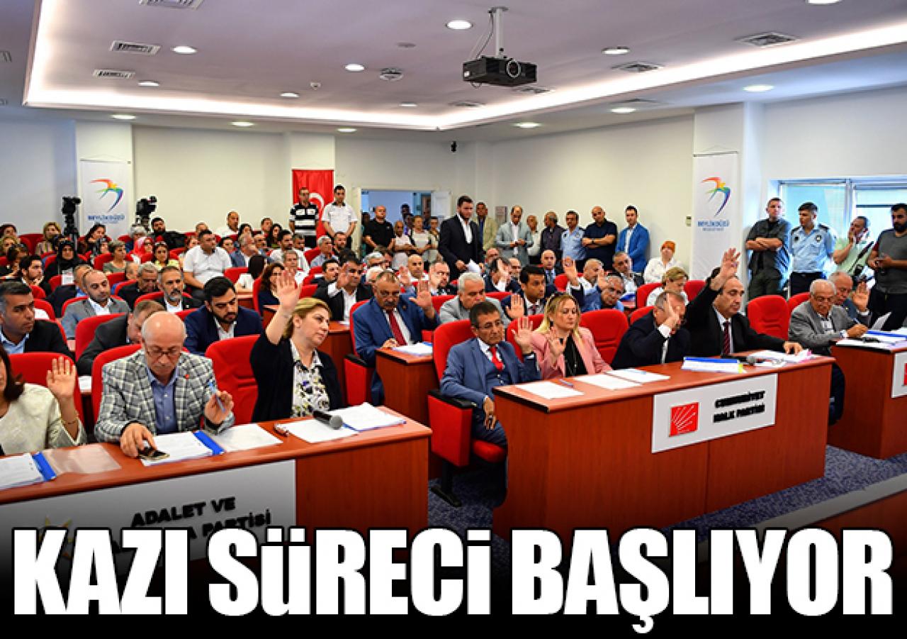 Kazı süreci başlıyor