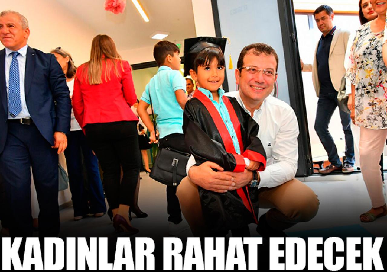 Çalışan kadınlar rahat edecek